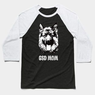 GSD Mom German Shepherd Dog Design Baseball T-Shirt